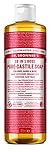 Dr. Bronner's - Pure Castile Liquid Soap Rose 475 ml