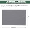 JANCANOPY-SideWalls-for-10x10-Pop-up-Canopy-Frame-3-Pack-Red-SunWall-and-1Pack-Door-Only JANCANOPY SideWalls for 10x10 Pop up Canopy Frame, 3 Pack Red SunWall and 1Pack Door Only