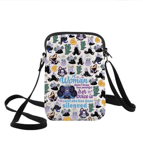 KEYCHIN Villain Ursula Crossbody Bag Ursula Sea Witch Fans Gifts Villains Ursula Sea Witch Shoulder Bag Ursula Witch Gifts