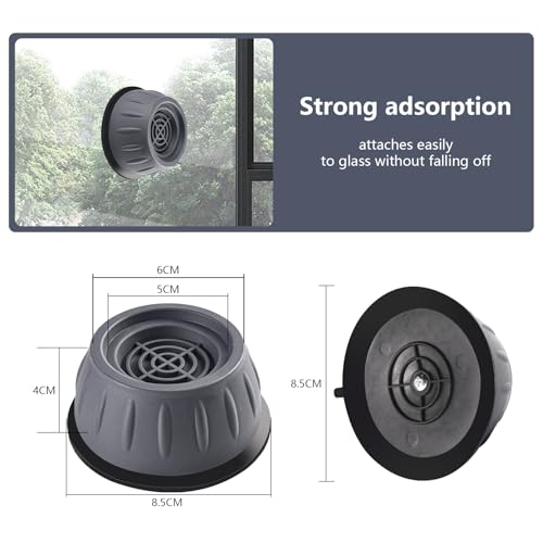 4PCS Washing Machine Feet Pads, Rubber Non-Slip Mats, Shock and Noise Cancelling Anti-Vibration Mat, Anti Slip Vibration, Rubber Anti-Walk Feet Pads for Dryer, Washing Machine, Dishwasher - Image 2