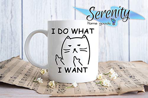 I-Do-What-I-Want-Cat-Funny-Coffee-Mugs-Christmas-Gifts-Tea-Mug-Ceramic-Cup-Gift-For-Wife-Mom-Daughter-Girlfriend-Grandma-Country-Rustic-Farmhouse-Style-Kitchen-Dcor
