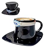FINDAMAZE Anime Tazas, Sabo's Hat Tazas de café, Taza de Leche de cerámica, Regalo para Navidad, cumpleaños, Aniversario (Sabo)