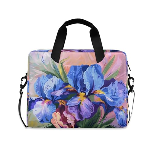 Bolso maletín para laptop ALAZA con diseño floral, 13-15.6 pulg miniatura 1