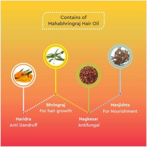 Baidyanath Asli Ayurved Mahabhringraj Tel I For Hair Growth I Anti Dandruff I 50 ml - Image 8