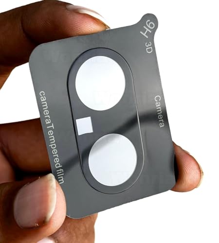 Image of Pack 1- Back Camera Glass Protector for Vivo V60E 5G [3D Premium] Camera lens Protector (Black)