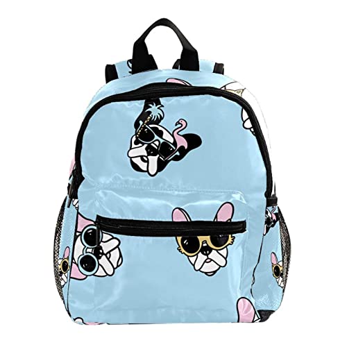 Sac à dos pour filles anti-taches fond noir 30,5 cm motif de Noël