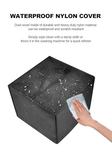 Image of Waterproof Dust Cover Compatible with HP DeskJet 4255e Wireless Inkjet Printer,Heavy Duty Nylon Covers Case for HP Envy 6555e Wireless Printer, Scanner, Copier