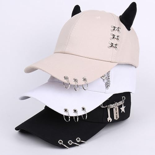 Image of Coquette Baseball Hat Bow Baseball Cap Ponytail Hat for Women Cute Distressed Cap Funny Trucker Hats for Women