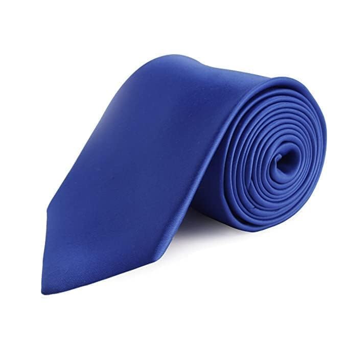 JAGMOOLYA PRODUCTS Premium Men’s Satin Tie – Shiny Elegant Necktie for Office, Wedding, Party – Smooth & Stylish Design (ROYAL BLUE) PACK OF 1-picture-15