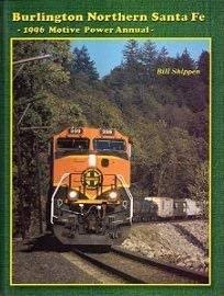 Hardcover Burlington Northern Santa Fe 1996 Motive Power Annual Book
