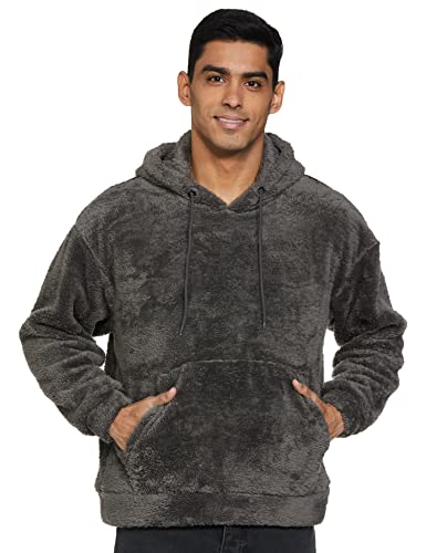 Image of Amazon Brand - INKAST Men's Polyester Hooded Sweatshirt