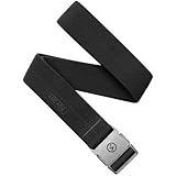 Arcade Belt Kids Adventure Belts: Heavy Duty Elastic Webbing, Non-Metal Adjustable Buckle, Midnighter Black