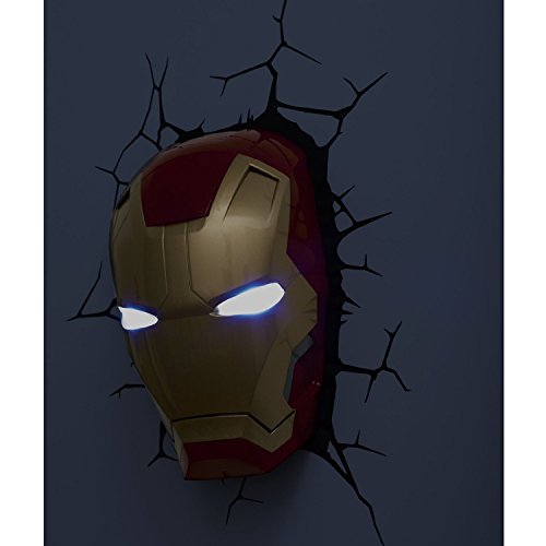 Marvel Avengers Iron Man Mask 3D Deco Light - Image 4