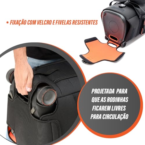 Bolsa Case Bag Capa Triboshop Para Jbl Partybox Stage 320 Premuim Exclusive Completa Anti Impacto Pr