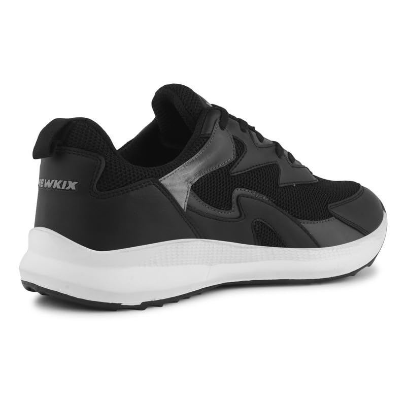 Image of Lakhani aashirwad Men's Sports Shoes | Lightweight Breathable Running Shoes for Men | Flynet Upper, Phylon Sole | Flexible, Comfortable Lace-Up Athletic Shoes