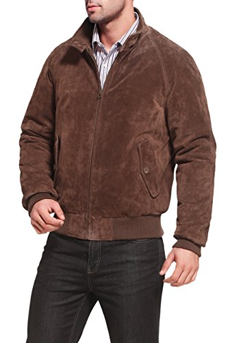 Landing Leathers Men WWII Leather Bomber Jacket (Also available in Big and Tall)2