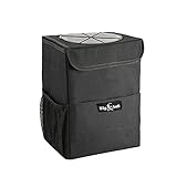 2. 【Kompakte Größe und Foldable】: Auf Grund des Designs braucht das Müllsack geringer Raumbedarf. Aber es bietet genug Raum für Allerlei. Wenn nicht in Gebrauch, dieser Garbage Container einfach zusammengeklappt kann. Es können umgeklappt reibungslos weiter in ein schickes Paket gespeichert werden.