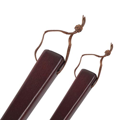 Premium Long Wooden Handled Shoe Horn for Effortless Footwear Access - Ideal for Men, Women, and Kids - Image 4