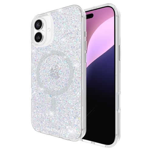 Coque pour iPhone 16 Plus Case-Mate pailletée compatible MagSafe