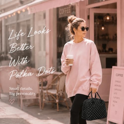 Image of LOVELYWIND Lunch Box for Women Cute Lunch Bags for Women Lunch Tote Bags Reusable Insulated Lunch Box Large Capacity Reusable Insulated Cooler for Work or Travel Gifts or Beach