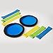 BODi Strength Slides with Booties - Enhance Core & Glute Workouts, Compact Core Sliders for Home Gym Ab Exercise Equipment, Full-Body Workout Accessories, 2 Strength Slides + 2 Booties