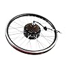 HZOPUTLH 20Inch Bicycle Rear Wheel Conversion Kit with LED Display, 36V 250W Rear Motor Wheel with Thumb Throttle Electronic Power Brake, Bike Motor Kit Rear Wheel Set #5