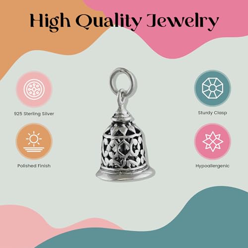 FashionJunkie4Life Unique Pendant Necklaces with 18" Chain | Sterling Silver Symbol Necklaces for Women3