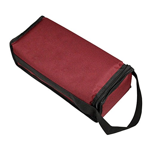Weinkühltasche, tragbar, Thermostattasche, für 2 Flaschen, für Rotwein, isoliert, kältefest Cover