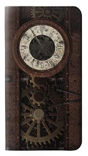  Steampunk Clock Gears Flip Case Cover Custodia per Samsung Galaxy Note 10 Plus
