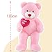 Imagen de MorisMos 130cm Oso Peluche Gigante con I Love You