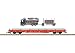 Produktbild LGB 45921 - Rungenwagen-Set Deutschen Bundesbahn