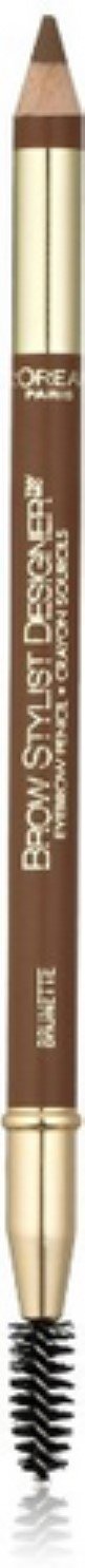 L'Oreal Paris Brow Stylist Designer Brow Pencil, Brunette [310] 0.045 oz (Pack of 4)