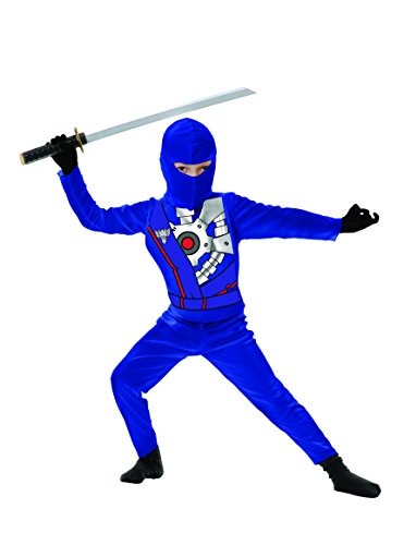 Charades Child's Ninja Avenger Series 4 Costume, Blue, Medium