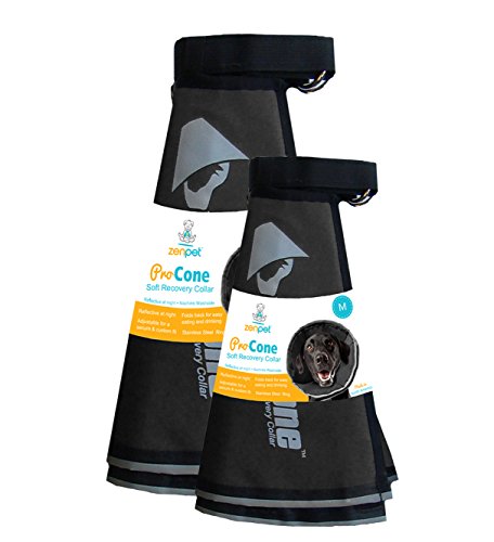 ZenPet PRO Cone, Extra Large, 18 - 58,4 cm, Grigio...