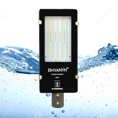Image of DHVANTH LED 100 WATT Outdoor Waterproof Street Light with Osram LED, Aluminum Body, IP 65 Driver for Outdoor use. (100Watt-1)