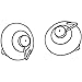 ACCO Suction Cups with Hooks, Strong, Holds up to 4 lbs. each, 2/Pack (A7072461)