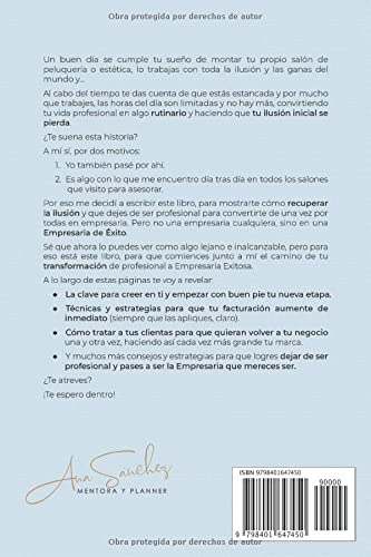 Vista 2 de SER PROFESIONAL NO ES SUFICIENTE Convierte tu salón de Peluquería o Estética en un Negocio Rentable (Spanish Edition)