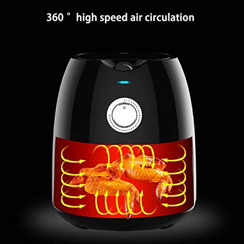 YFGQBCP Eine tragbare große Kapazität 4,5l 360 ° -ofen, die mit Luftheizungsröhren erhitzt, versteckte Fritteuse, Nicht… – Bild 3