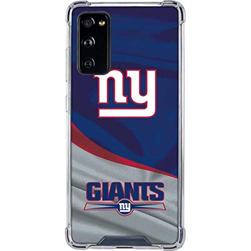 Skinit Clear Phone Case Compatible with Galaxy S20 FE - Officially Licensed NFL New York Giants Design