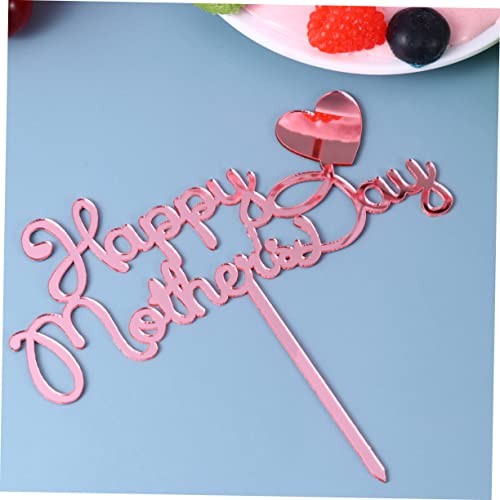 NOLITOY 10 Pçs Decoração De Coração Decoração De Frutas Bolo De Frutas Mãe Feliz Dia Mães Bolos De F