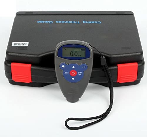 Medidor de Espesor de Recubrimiento con sonda tipo F/NF, rango de medición 0 a 1250 μm