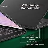Acer Chromebook Plus 515 Laptop mit Google AI - 15,6 Zoll Full HD 1920 x 1080 IPS Touch Display | Intel Core i3-1305U | 8GB LPDDR5X | 256GB SSD | Wi-Fi 6E | FHD Kamera | Chrome OS | CB515-2HT-33M4 - 10