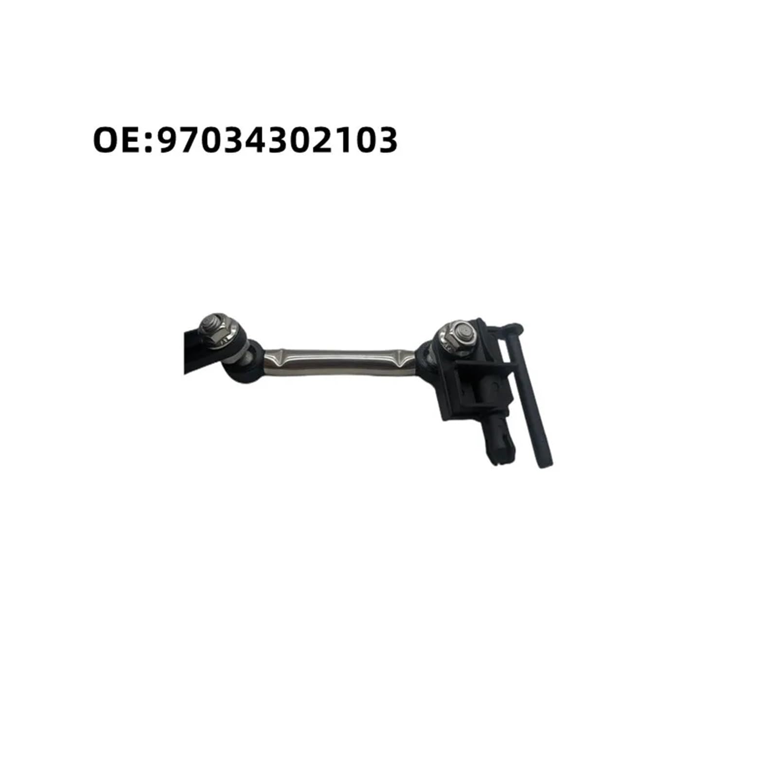 Sensor de nivelación de altura de suspensión neumática delantera izquierda y derecha 97034302103, compatible con PANAMERA FL 97034302203 (2010-2016)(97034302203)