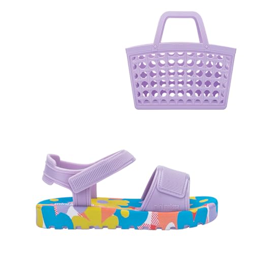 Mini Melissa + Bolsa Imagine Baby Lilás Azul 35978-20/21