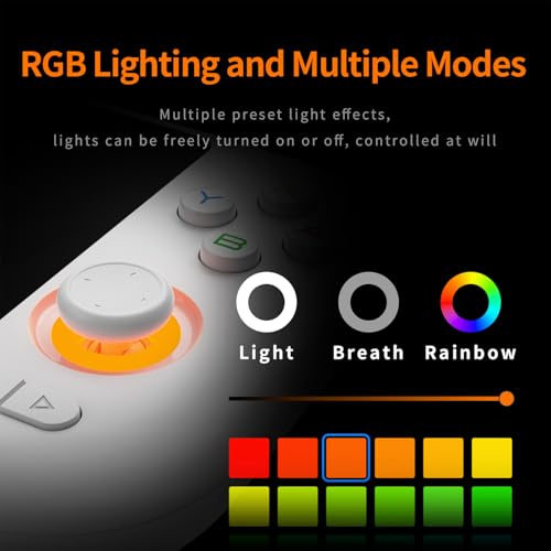 Image of Air X Android Handheld Game Console, 5.5 inch IPS Touchscreen Retro Gaming Console, Snapdragon 662, 4GB RAM 64GB eMMC, RGB Hall Joysticks & Triggers, Active Cooling, 5000mAh Battery [White]