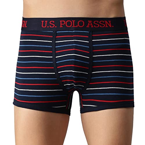 Image of U.S. POLO ASSN. Men Horizontal Stripe Cotton I004 Trunks - Pack of 1