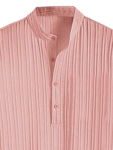 Image of Noble Monk Men's Solid Casual Shirt |Half Sleeve | Regular Fit |Stylish Shirt for Men