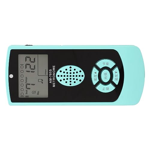 Gavigain Electronic Metronome, High Accuracy, Adjustable Volume, Rechargeable, Portable, with Headphones Output for Guitar, Piano, Violin, Drum Musicians