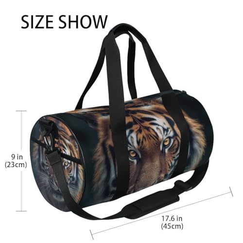 Sports Gym Bag Gym Duffle Bag Sport Bags for Men Women Tiger 6 Durable Handle Luggage Bag4