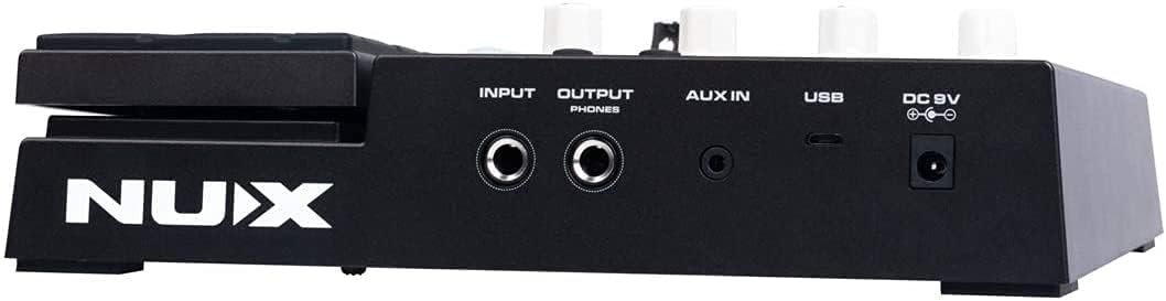 Briskdrop NUX MG-300 Multi Effects Pedal Bundle with MXR 20ft Cable and Snark Tuner, (MG300Bundle)